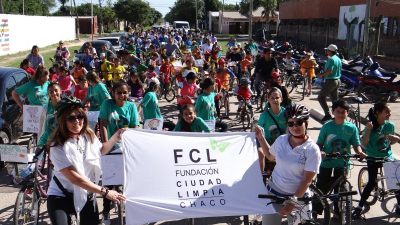 Caminata y bicicleteada por los 30 años del Cucai