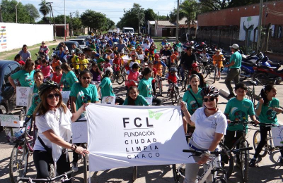 Caminata y bicicleteada por los 30 años del Cucai