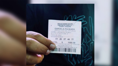 Un comerciante de 30 años, ganador de La Poceada millonaria