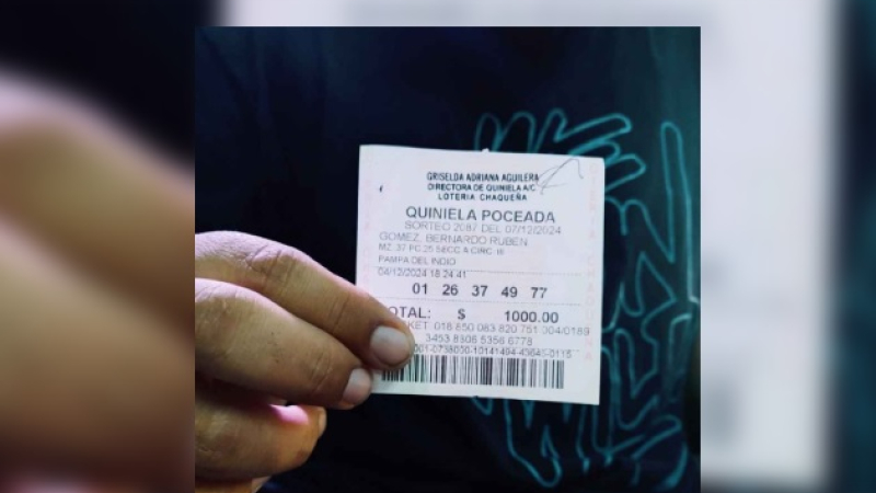 Un comerciante de 30 años, ganador de La Poceada millonaria
