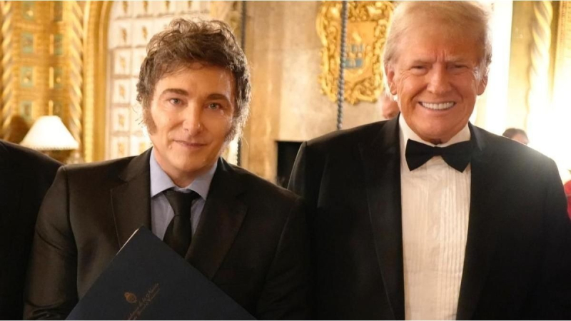 Trump invitó a Milei a su asunción como presidente de Estados Unidos