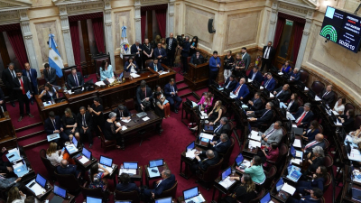 A partir de enero, los senadores se aumentarán las dietas y pasarían a cobrar $ 9,5 millones por mes
