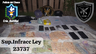 Incautan más de 500 gramos de cocaína y detienen a un hombre en Fuerte Apache