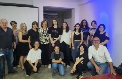 Lecturas en voz alta de talleristas en el Centro Cultural Nordeste