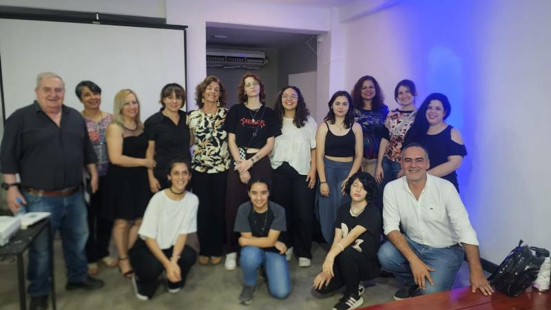 Lecturas en voz alta de talleristas en el Centro Cultural Nordeste