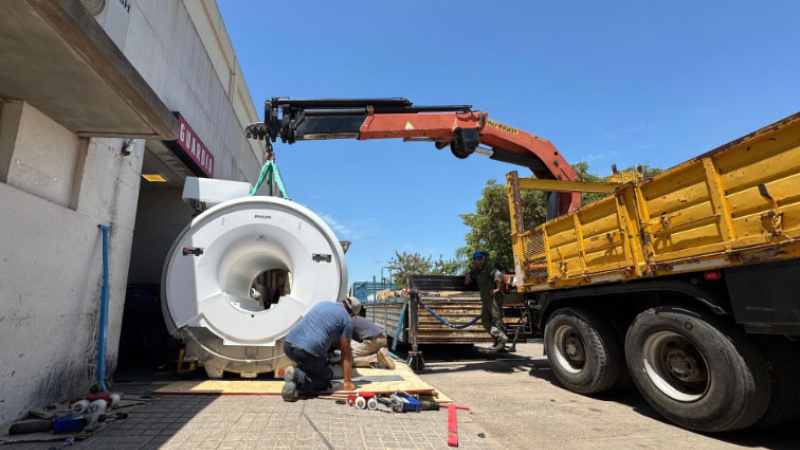 El Hospital Pediátrico recibió su primer resonador magnético