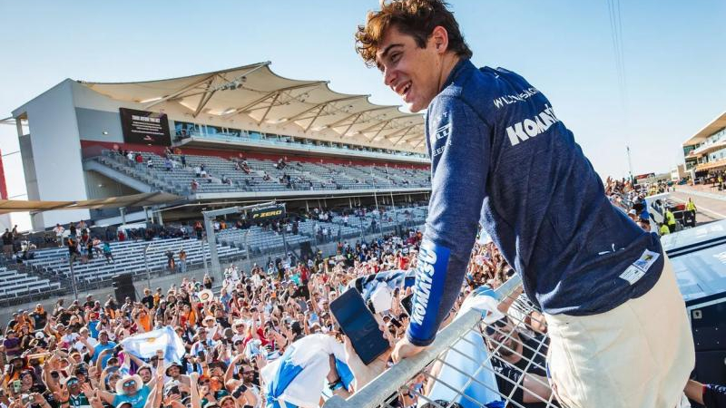Colapinto, el año en que la bandera argentina volvió a la Fórmula 1