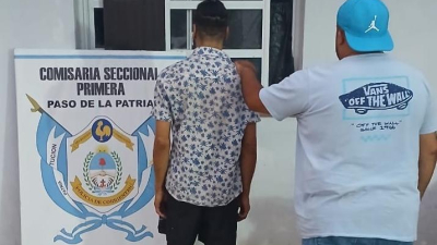 Detienen a un chaqueño en Paso de la Patria buscado por defraudación contra la administración pública
