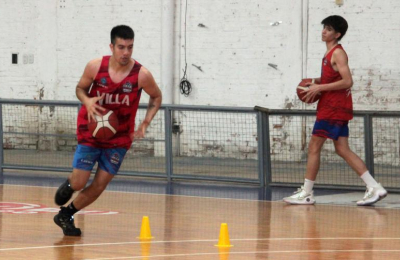 Villa se pone a punto a la espera del debut frente a Montmartre