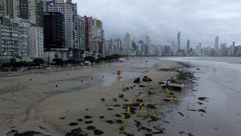 Inundaciones en Florianópolis: mejoró el tiempo y cómo están las rutas de acceso a las playas