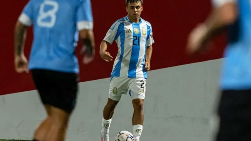 El "nuevo Garnacho" que jugará con la Selección Argentina
