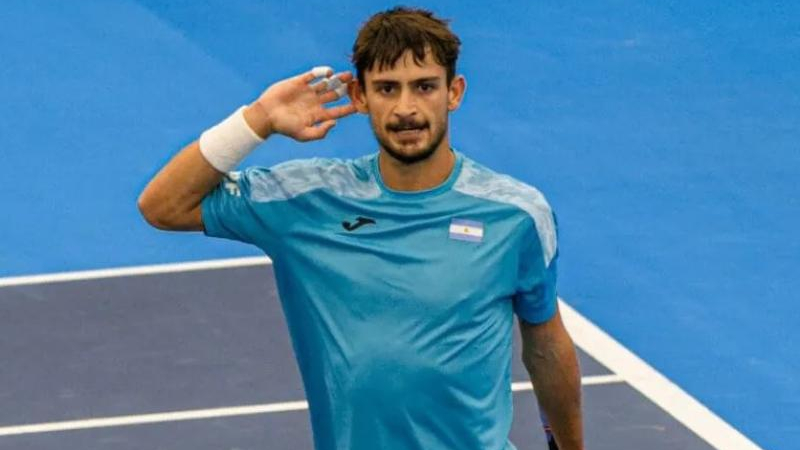 Con Navone como héroe, Argentina sigue en camino en la Copa Davis
