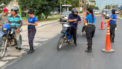 El municipio promueve la seguridad vial, a través de controles y concientización