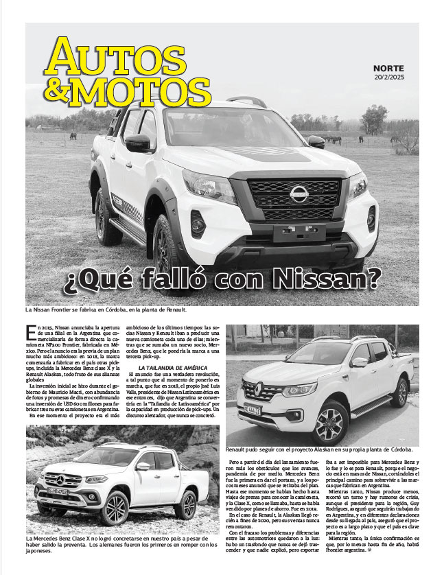 ¿Qué falló con Nissan?