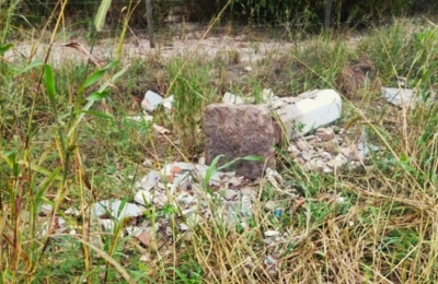 Polémica por destrozo de un santuario con reliquias históricas en villa rural El Palmar
