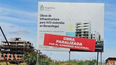 Construcción: 58 mil puestos de trabajo menos