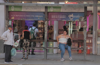 Desolación en las paradas y aumento del uso de aplicaciones