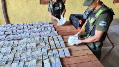 Dos chaqueños transportaban más de $500 millones a Buenos Aires