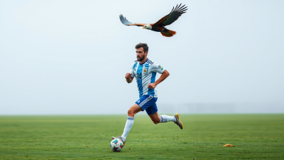 Los futbolistas se mueven según el mismo modelo matemático que las aves de presa