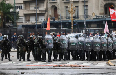 Reunión de alto nivel en la Rosada por el operativo de seguridad de hoy