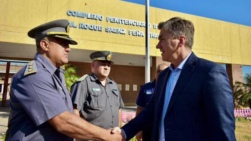 Zdero habilitó refuncionalización del pabellón 5 de la Unidad Penitenciaria 2