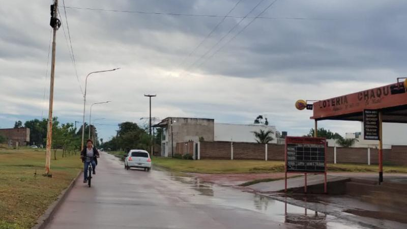 Con unos 90 milímetros caídos, se cortaron meses de sequía en la zona de Sáenz Peña