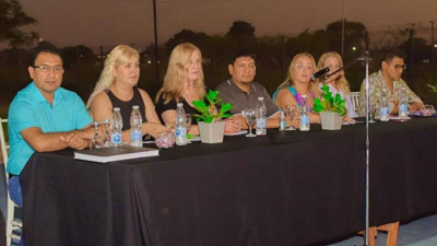 Apertura de sesiones del Concejo municipal en Pampa del Infierno