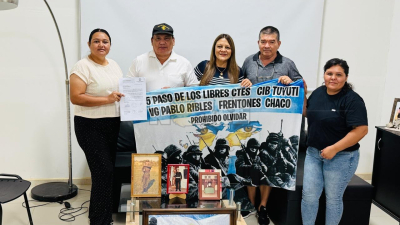 Los Frentones emplazará monumento en homenaje a los héroes de Malvinas