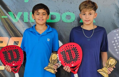 Amir Hamue sigue construyendo su historia dentro del pádel juvenil