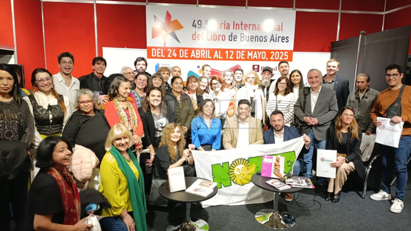 Chaco, tierra de letras: un viaje literario en la Feria del Libro de Buenos Aires