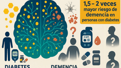 La conexión entre la "diabetes tipo 3" y las alteraciones cognitivas