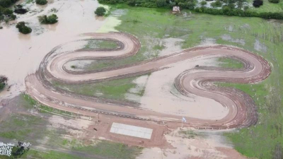 Karting: volvieron a posponerse las pruebas por las intensas lluvias