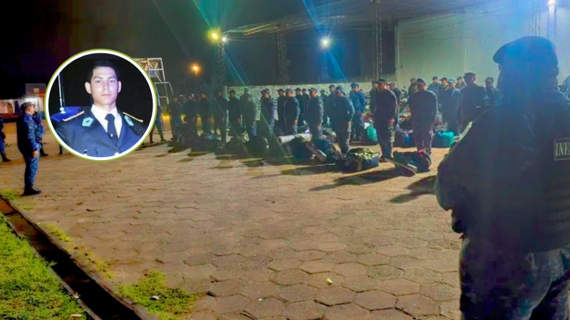 Murió el policía Duarte tras descompensarse en un riguroso curso de Infantería