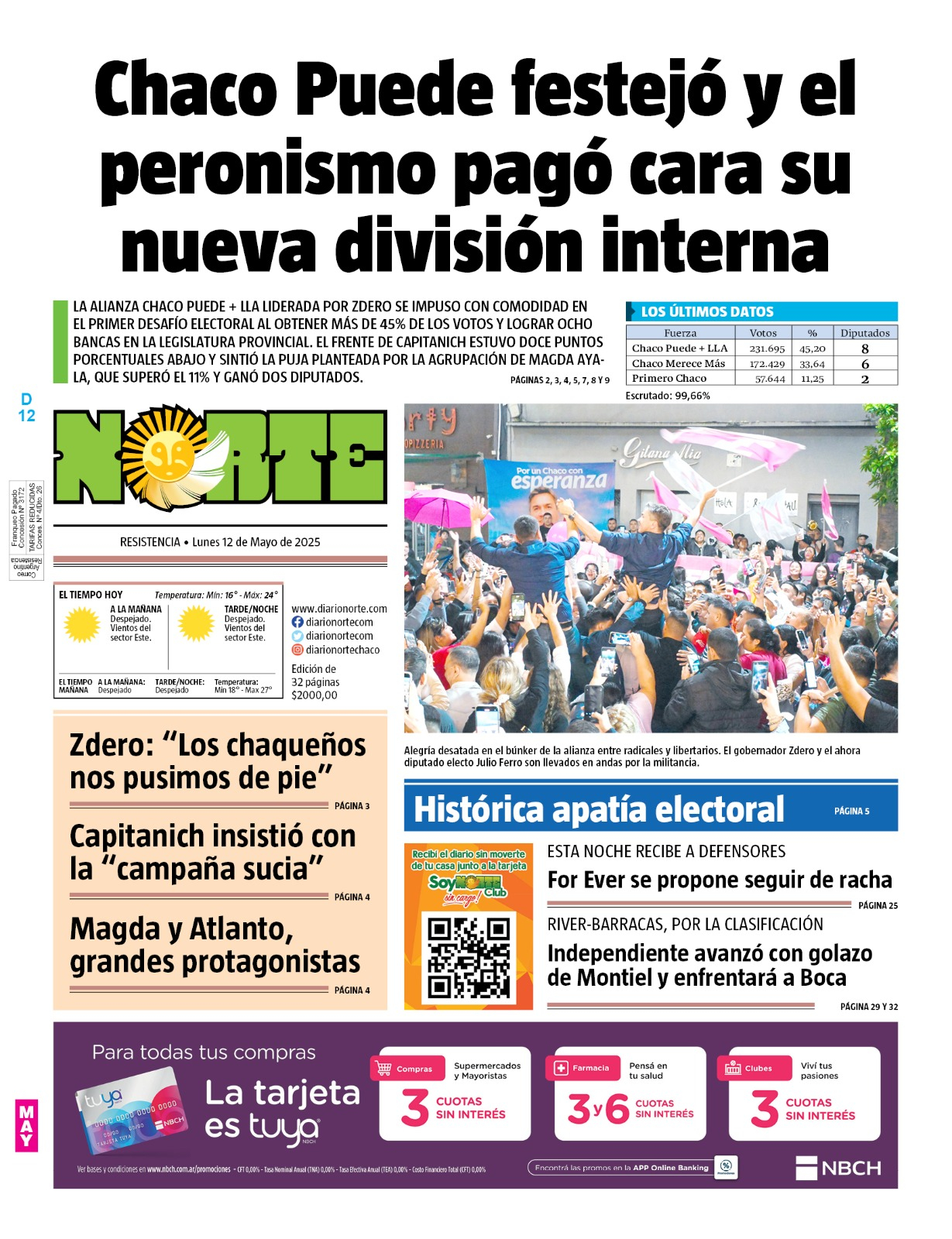 Edición del 12-05-2025