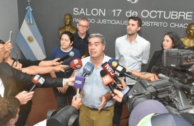 Capitanich: "He sido un tipo muy atacado, han dicho barbaridades de mí"