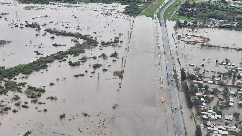 Catástrofe climática en Buenos Aires: hay más de 4000 evacuados