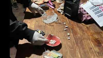Secuestran cocaína, marihuana y dinero en efectivo en un allanamiento