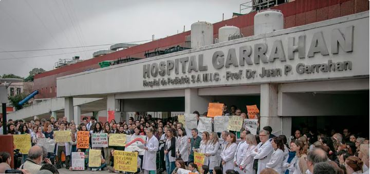 hospital Garrahan protesta.JPG