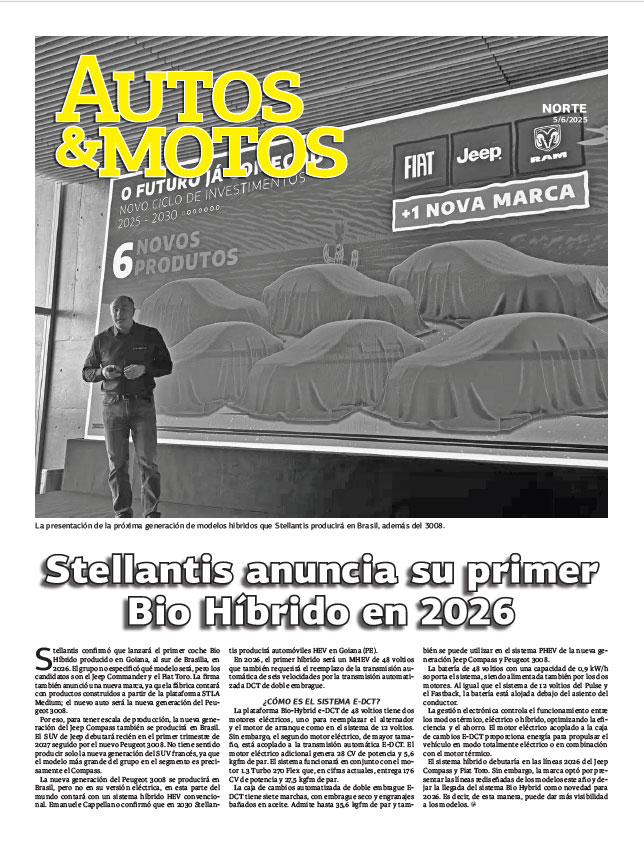 Stellantis anuncia su primer Bio Híbrido en 2026