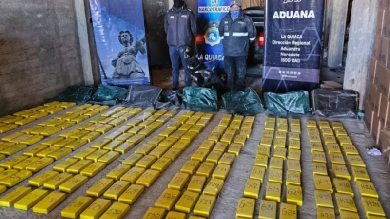 Golpe al narcotráfico en Jujuy: incautaron casi 500 kilos de cocaína
