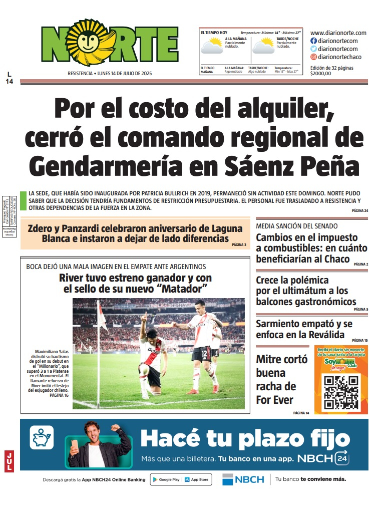 Edición del 14-07-2025