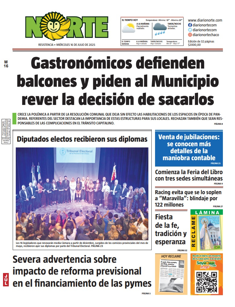 Edición del 16/07/2025