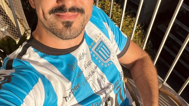 Abel Pintos reveló el motivo por el que dejó de ser hincha de Boca para hacerse de Racing: "Fue algo increíble"