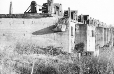 Hace 43 años colapsaba el dique regulador del Río Negro