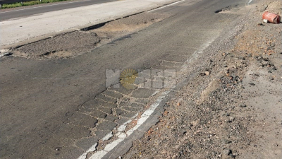 En rutas nacionales comienzan a aparecer carteles advirtiendo el deterioro