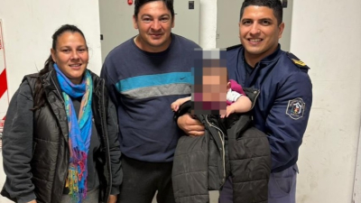Héroe en Puerto Vilelas: un policía le salvó la vida a una bebé con RCP