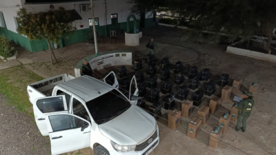 Secuestran 20.000 atados de cigarrillos sin aval legal valuados en 33 millones de pesos
