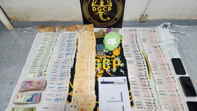 Villa Ángela: secuestran cocaína, dinero y detienen a dos personas