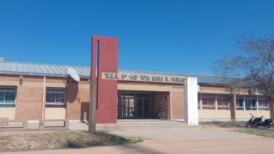 El colegio secundario N° 148 de Río Muerto celebró su aniversario por primera vez