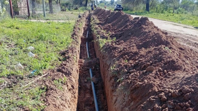 Red de agua potable para el paraje La Chiquita responde a histórica demanda de la población